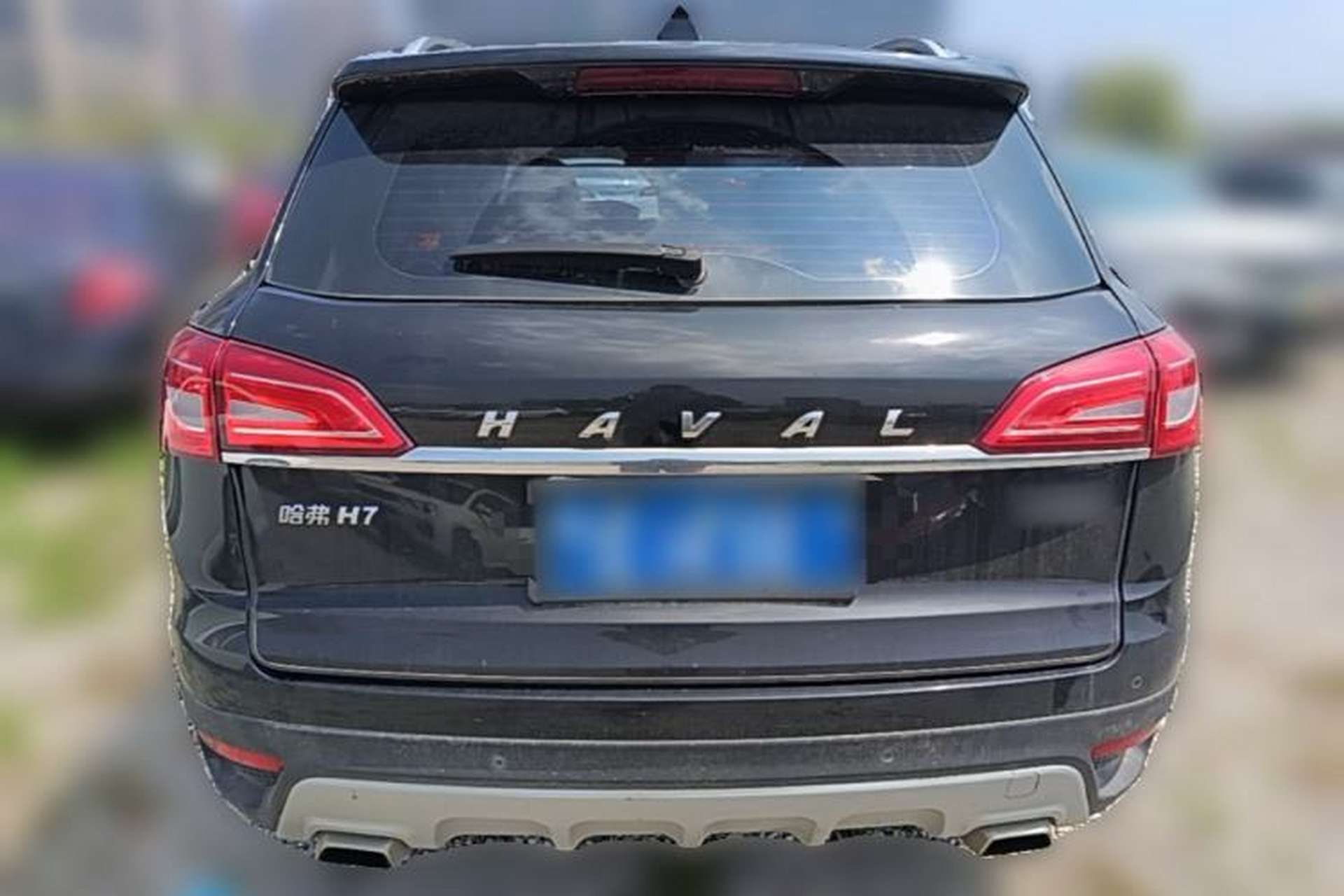 Used Haval H7 2016 Blue-Label H7 2.0T Automatic Luxury Model Rear