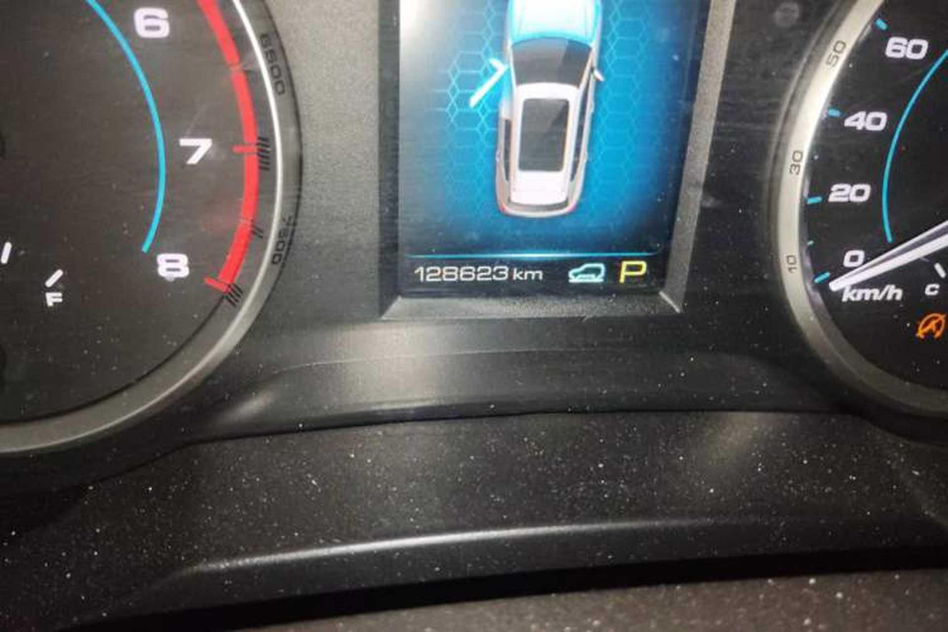 Used Haval H7 2016 Blue-Label H7 2.0T Automatic Luxury Model Odometer Close Up