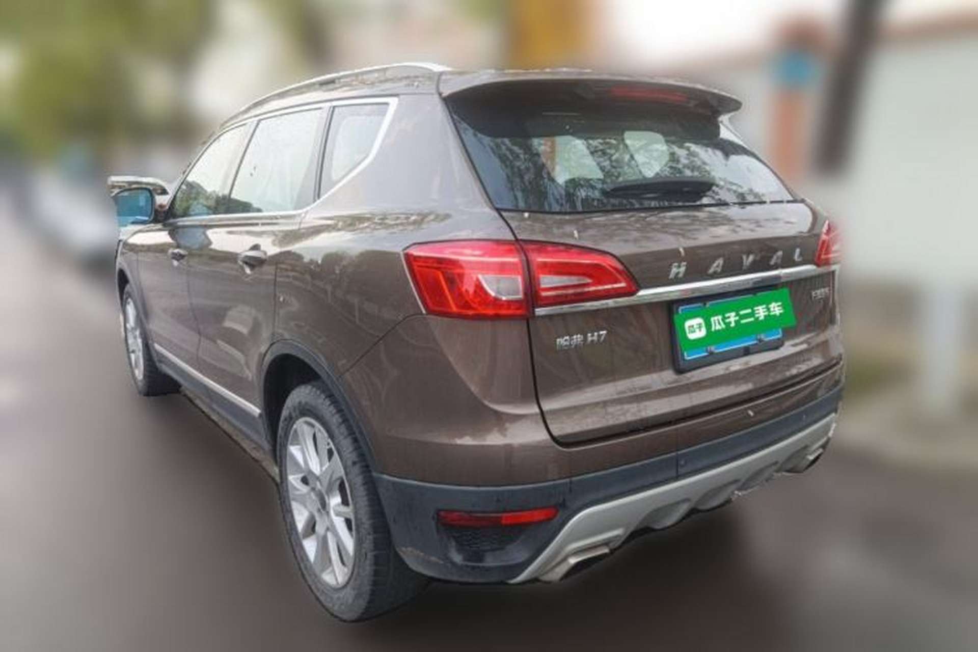 Used Haval H7 2016 Blue-Label H7 2.0T Automatic Elite Model Rear Left 45 Deg
