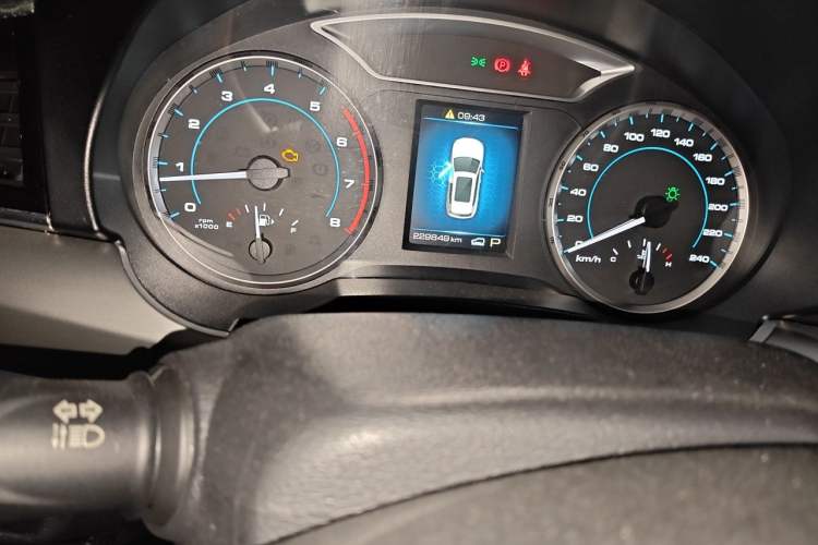 Used Haval H7 2016 Blue-Label H7 2.0T Automatic Luxury Model Odometer Close Up