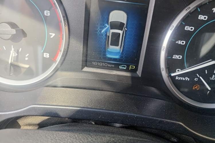 Used Haval H7 2016 Blue-Label H7 2.0T Automatic Luxury Model Odometer Close Up