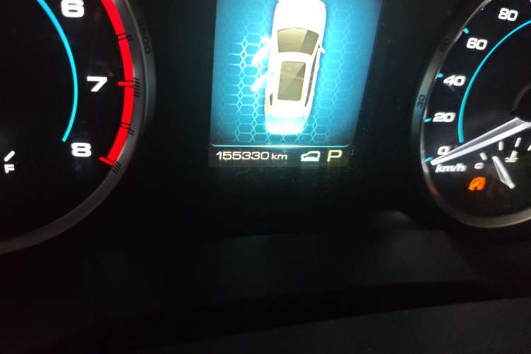 Used Haval H7 2016 Blue-Label H7 2.0T Automatic Luxury Model Odometer Close Up