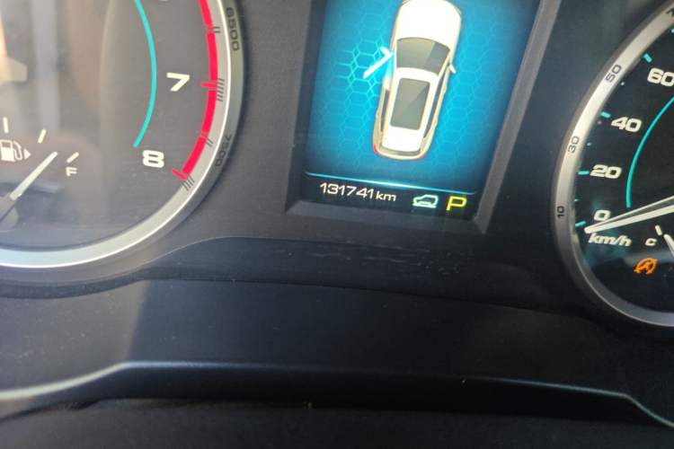 Used Haval H7 2016 Blue-Label H7 2.0T Automatic Luxury Model Odometer Close Up