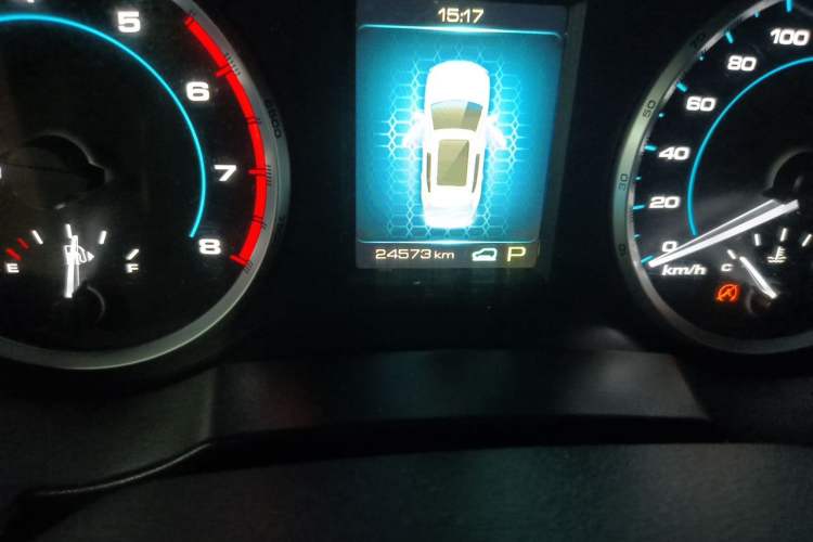 Used Haval H7 2016 Blue Label H7 2.0T Automatic Comfort Model Odometer Close Up