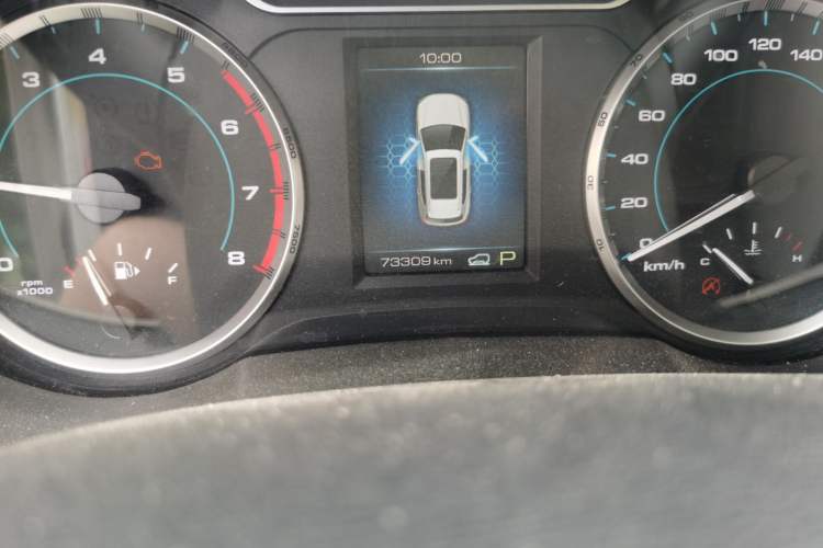 Used Haval H7 2016 Blue-Label H7 2.0T Automatic Luxury Model Odometer Close Up