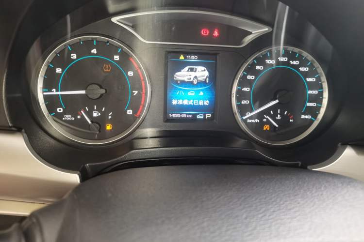 Used Haval H7 2016 Blue-Label H7 2.0T Automatic Luxury Model Odometer Close Up