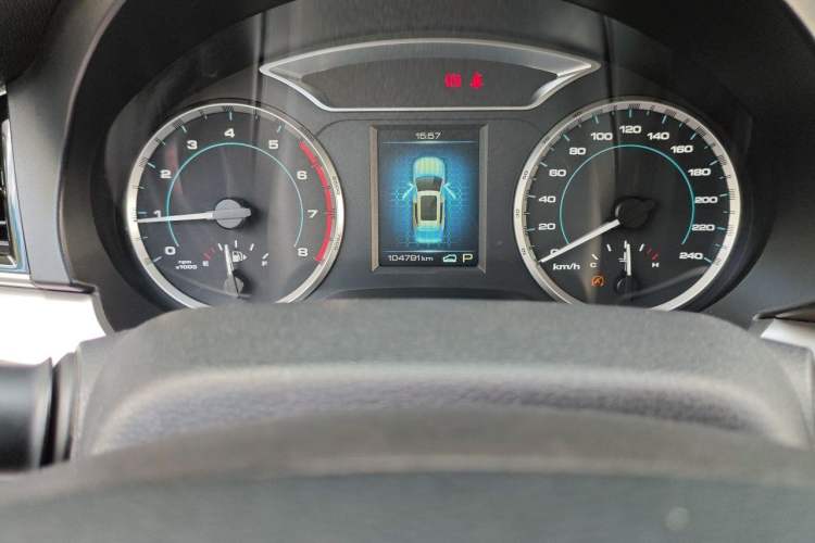 Used Haval H7 2016 Blue-Label H7 2.0T Automatic Luxury Model Odometer Close Up