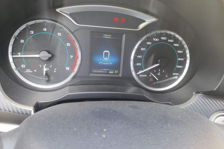 Used Haval H7 2016 Blue-Label H7 2.0T Automatic Luxury Model Odometer Close Up