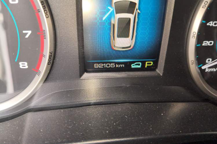 Used Haval H7 2016 Blue-Label H7 2.0T Automatic Luxury Model Odometer Close Up