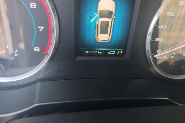 Used Haval H7 2016 Blue-Label H7 2.0T Automatic Luxury Model Odometer Close Up