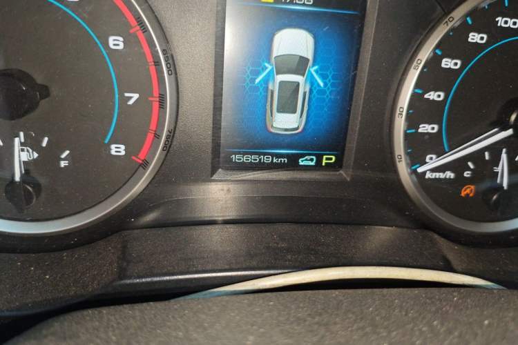 Used Haval H7 2016 Blue-Label H7 2.0T Automatic Luxury Model Odometer Close Up
