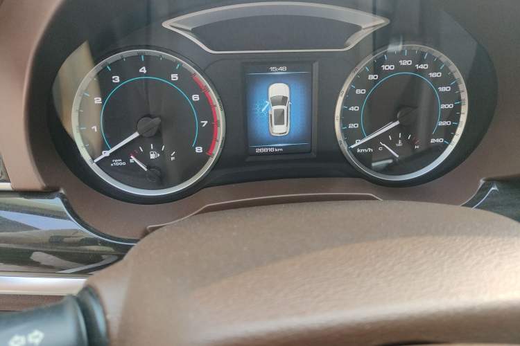 Used Haval H7 2016 Blue-Label H7 2.0T Automatic Luxury Model Odometer Close Up