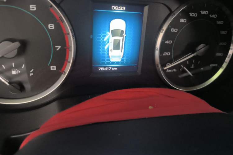Used Haval H7 2017 Red-Label H7 2.0T Automatic Luxury Model Odometer Close Up