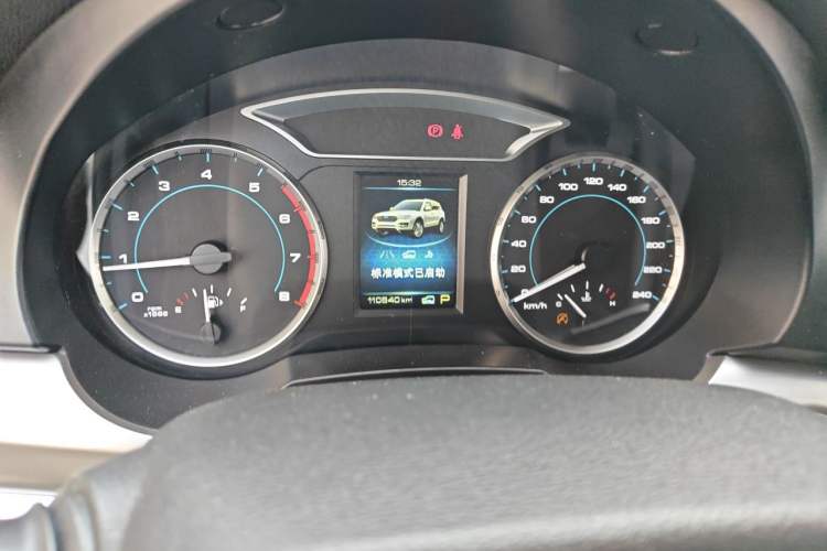 Used Haval H7 2017 Blue-Label H7L 2.0T Automatic Luxury Model Odometer Close Up