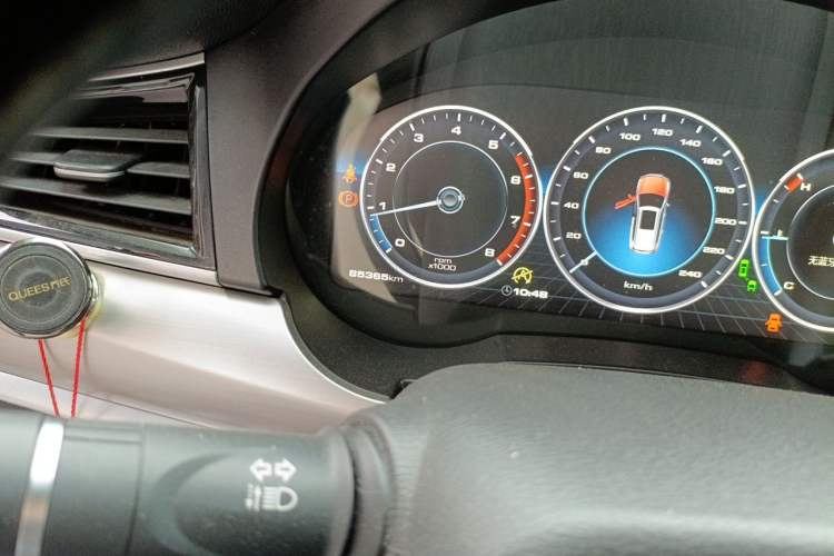 Used Haval H7 2017 Blue Label H7L 2.0T Automatic Prestige Model Odometer Close Up