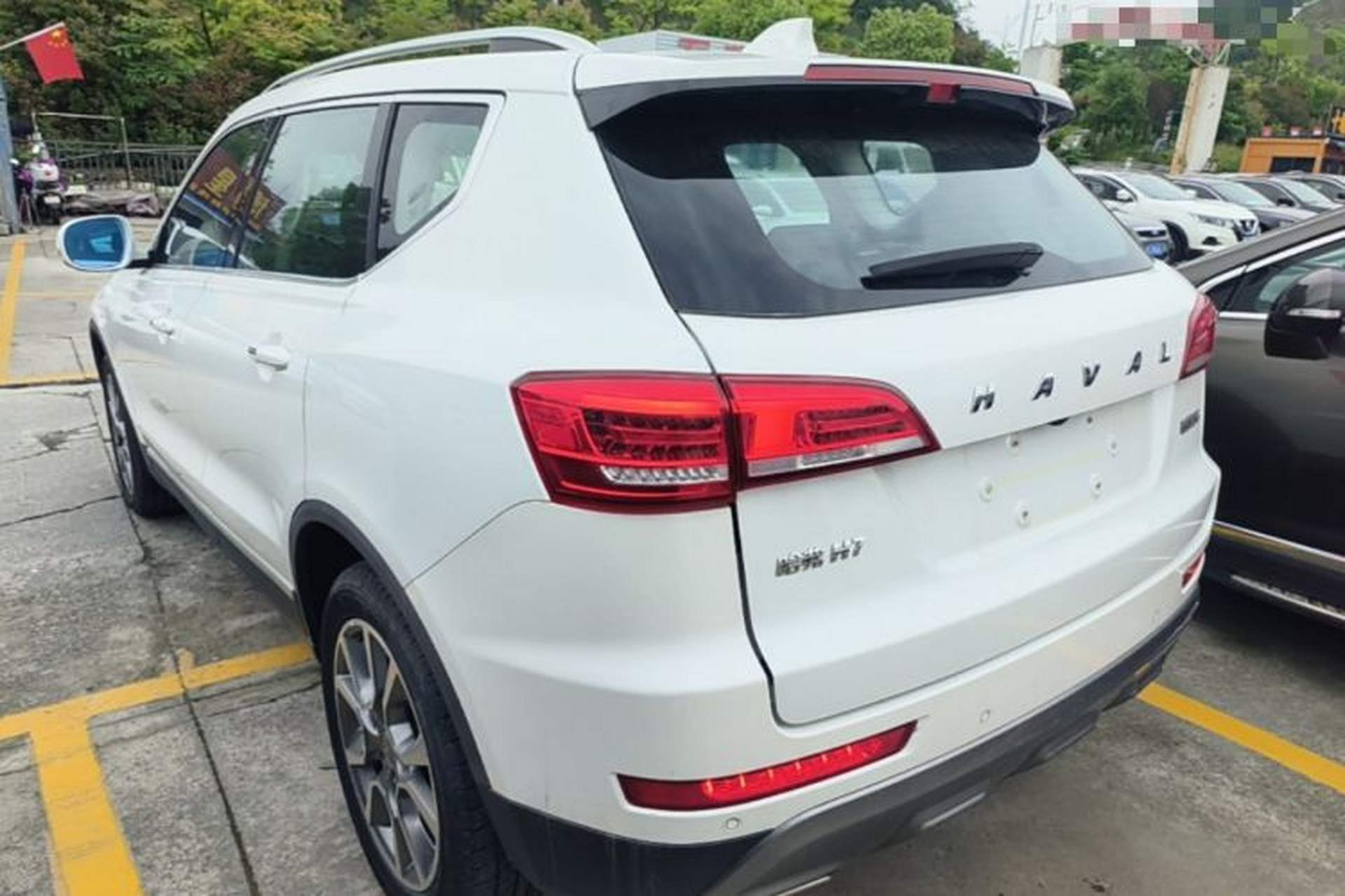 Used Haval H7 2017 Red-Label H7 2.0T Automatic Luxury Model Rear Left 45 Deg