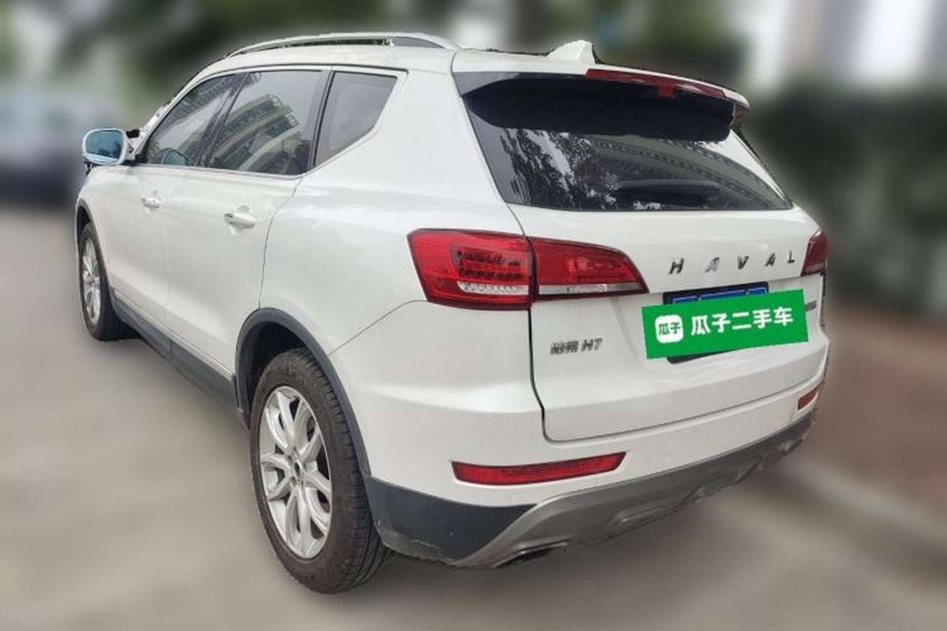 Used Haval H7 2017 Red-Label H7 2.0T Automatic Luxury Model Rear Left 45 Deg