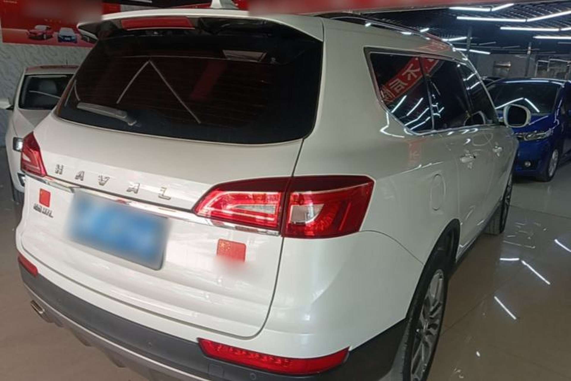 Used Haval H7 2017 Red-Label H7L 2.0T Automatic Luxury Model Rear Right 45 Deg