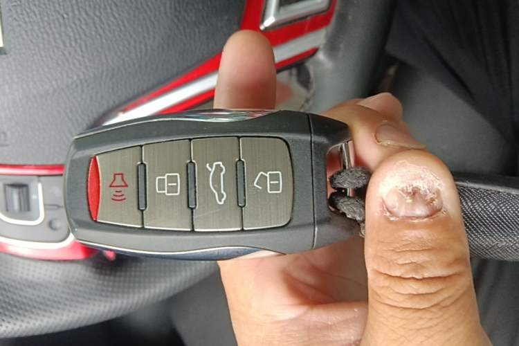 Used Haval H7 2017 Red-Label H7L 2.0T Automatic Luxury Model Vehicle Key