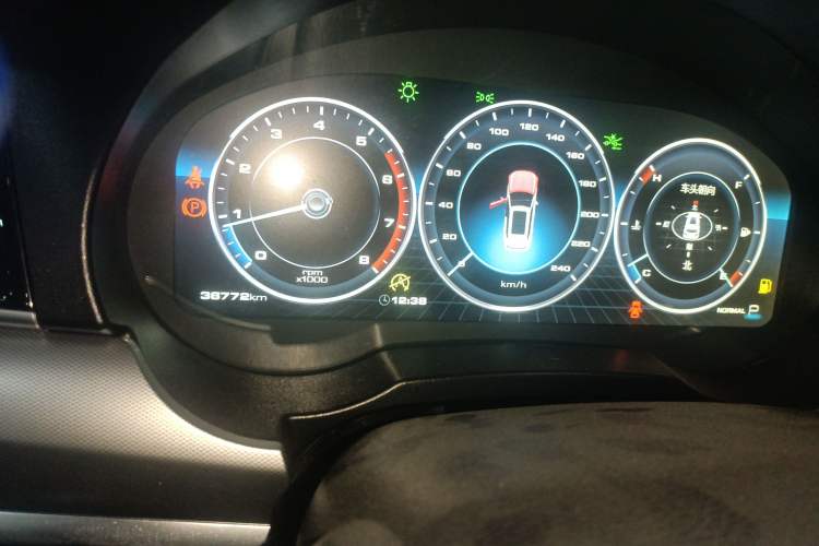 Used Haval H7 2018 Revised Version Blue-Label H7 2.0T Automatic Smart Enjoyment Trim Instrument Cluster