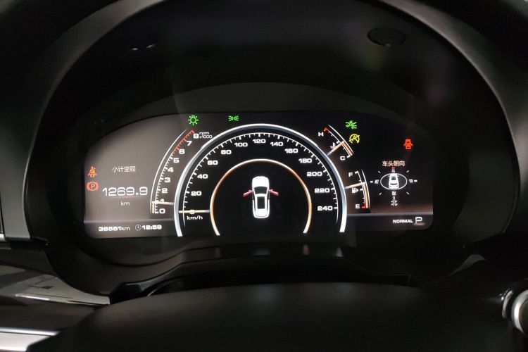 Used Haval H7 2018 Revised Version Blue-Label H7 2.0T Automatic Smart Enjoyment Trim Instrument Cluster