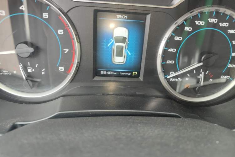 Used Haval H7 2018 Blue-Label H7 2.0T Automatic Enjoyment Model Odometer Close Up