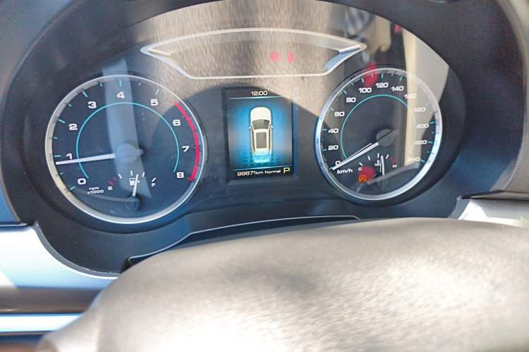 Used Haval H7 2018 Blue-Label H7 2.0T Automatic Enjoyment Model Odometer Close Up
