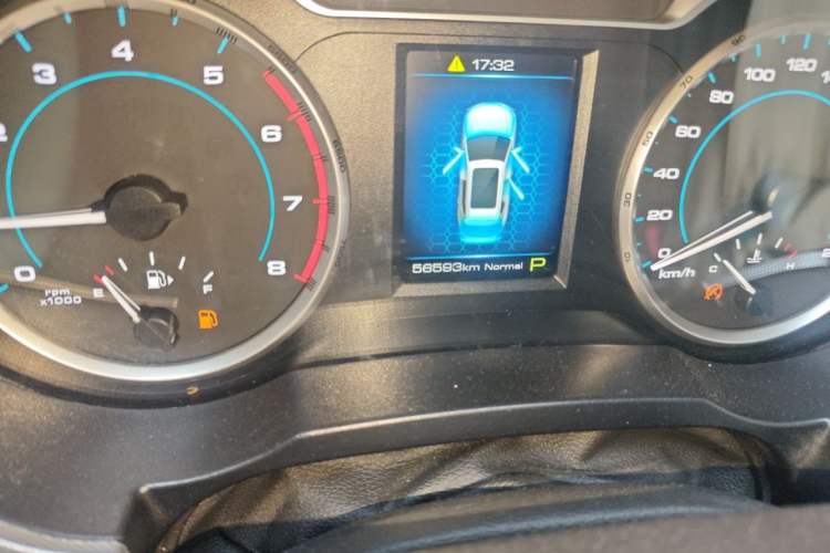 Used Haval H7 2018 Blue-Label H7 2.0T Automatic Enjoyment Model Odometer Close Up
