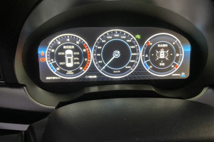 Used Haval H7 2018 Blue-Label H7 2.0T Automatic Smart Edition Odometer Close Up
