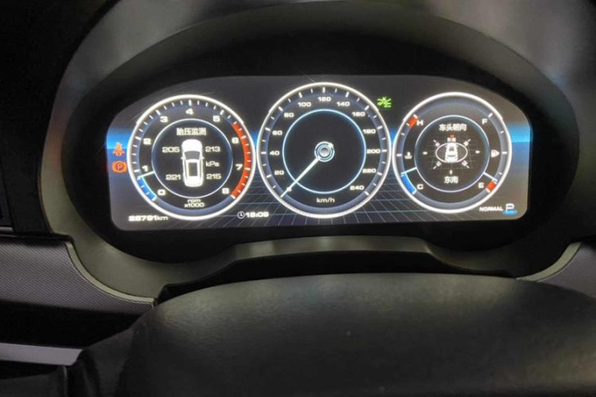 Used Haval H7 2018 Blue-Label H7 2.0T Automatic Smart Edition Odometer Close Up