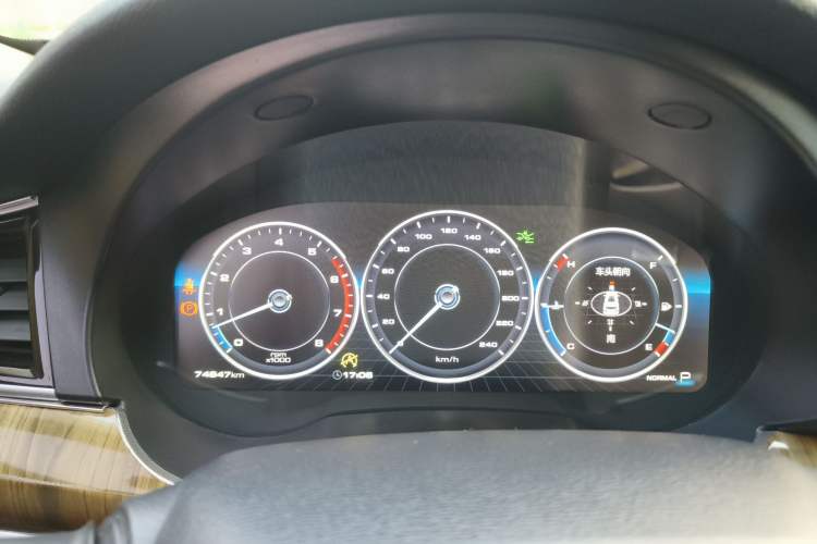 Used Haval H7 2018 Revised Version Blue-Label H7 2.0T Automatic Smart Enjoyment Trim Odometer Close Up