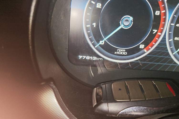 Used Haval H7 2018 Blue-Label H7 2.0T Automatic Smart Edition Odometer Close Up