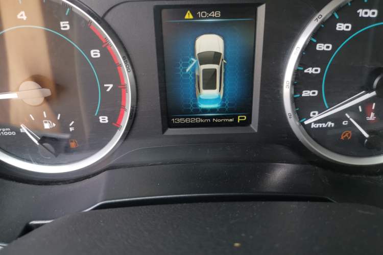 Used Haval H7 2018 Blue-Label H7 2.0T Automatic Enjoyment Model Odometer Close Up