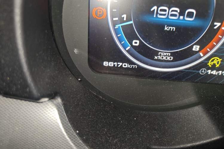 Used Haval H7 2018 Blue-Label H7 2.0T Automatic Smart Edition Odometer Close Up