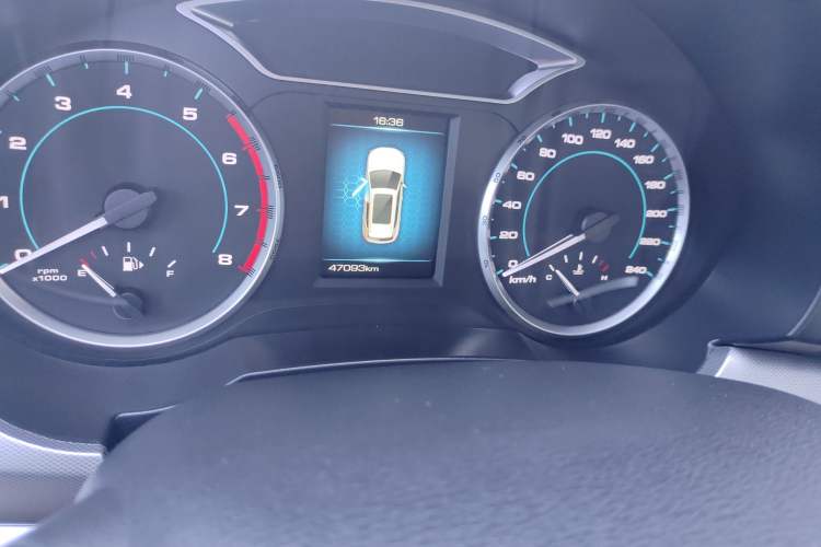Used Haval H7 2018 Blue-Label H7 2.0T Automatic Enjoyment Model Odometer Close Up