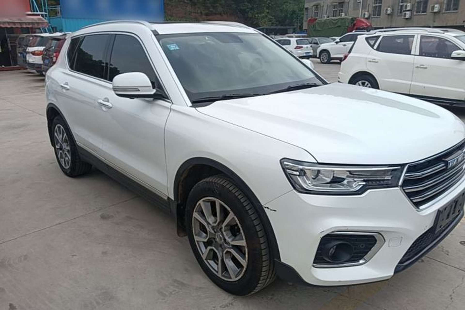 Used Haval H7 2018 Revised Version Blue-Label H7 2.0T Automatic Smart Enjoyment Trim Front Right 45 Deg