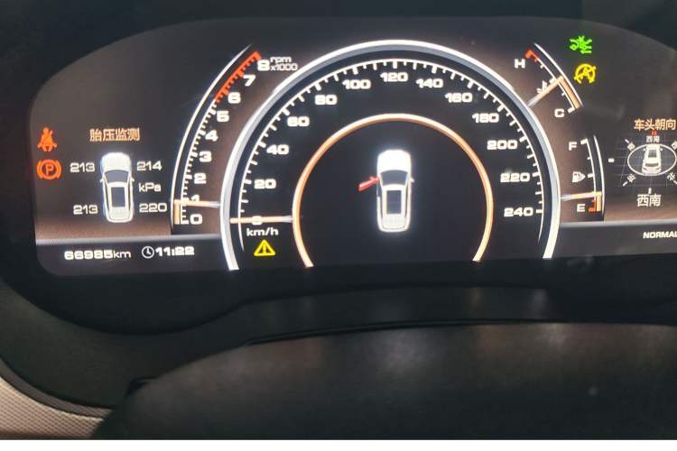 Used Haval H7 2018 Revised Version Blue-Label H7 2.0T Automatic Smart Enjoyment Trim Instrument Cluster
