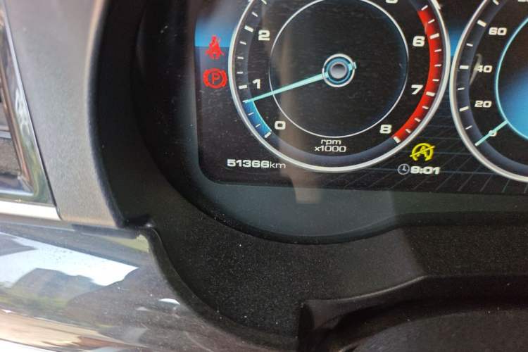 Used Haval H7 2018 Revised Version Blue-Label H7 2.0T Automatic Smart Enjoyment Trim Odometer Close Up