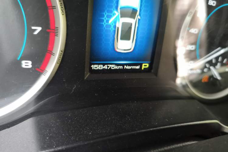 Used Haval H7 2018 Blue-Label H7 2.0T Automatic Enjoyment Model Odometer Close Up