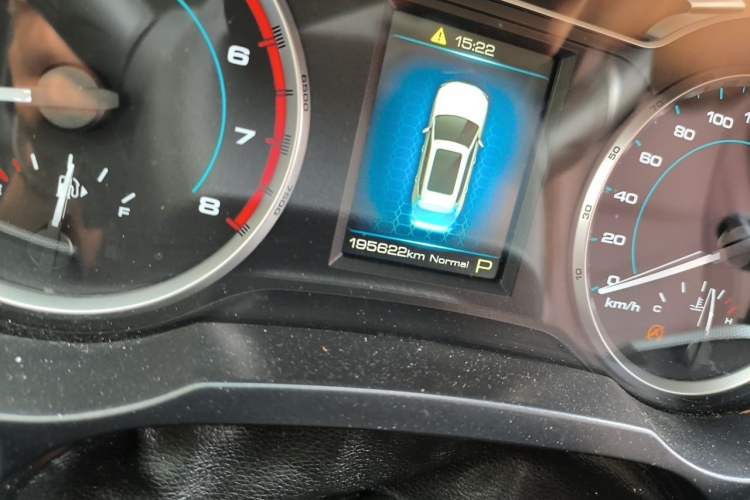 Used Haval H7 2018 Blue-Label H7 2.0T Automatic Enjoyment Model Odometer Close Up