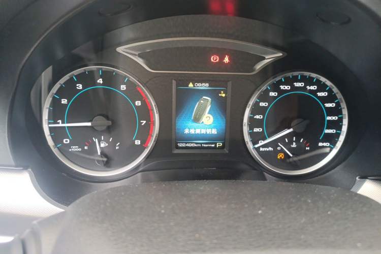 Used Haval H7 2018 Blue-Label H7 2.0T Automatic Enjoyment Model Odometer Close Up