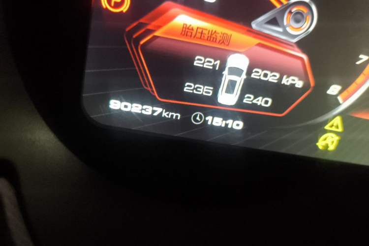 Used Haval H7 2018 Blue-Label H7 2.0T Automatic Enjoyment Model Odometer Close Up