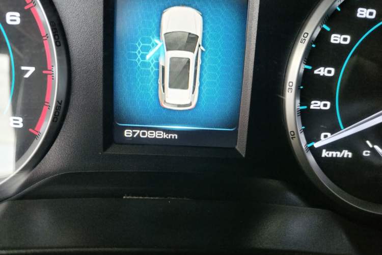Used Haval H7 2018 Blue-Label H7 2.0T Automatic Enjoyment Model Odometer Close Up