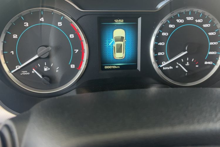 Used Haval H7 2018 Blue-Label H7 2.0T Automatic Enjoyment Model Odometer Close Up
