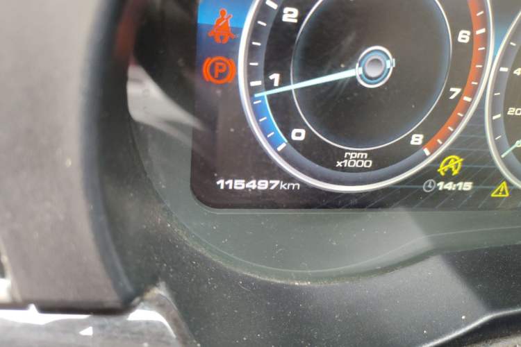 Used Haval H7 2018 Revised Version Blue-Label H7 2.0T Automatic Smart Enjoyment Trim Odometer Close Up