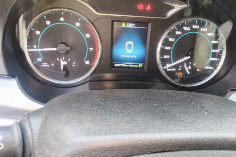 Used Haval H7 2018 Blue-Label H7 2.0T Automatic Enjoyment Model Odometer Close Up