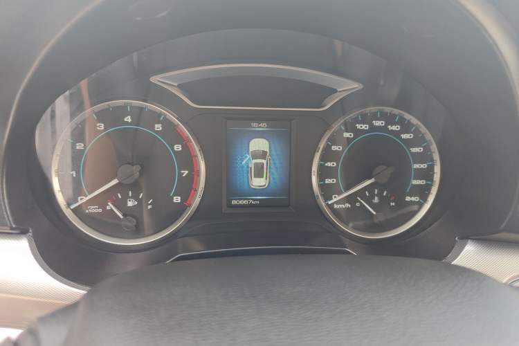 Used Haval H7 2018 Blue-Label H7 2.0T Automatic Enjoyment Model Odometer Close Up