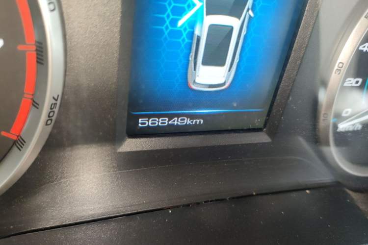 Used Haval H7 2019 2.0T Enjoyment Model China VI Standard Odometer Close Up