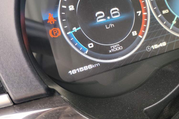 Used Haval H7 2019 2.0T Smart Enjoyment Version China VI Standard Odometer Close Up