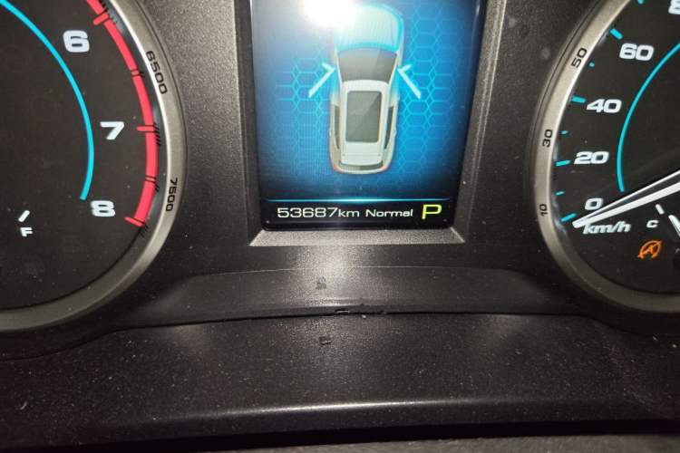 Used Haval H7 2019 2.0T Enjoyment Model China VI Standard Odometer Close Up